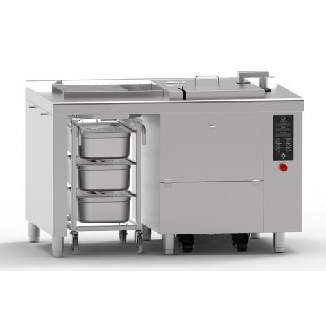 Автоматическая фритюрница ABAT ЭФК-35Л электрическая ― Официальный сайт Российских производителей промышленного оборудования