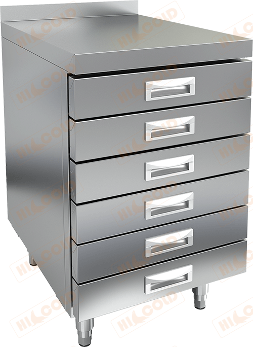 Дополнительный модуль к столу для пиццы  HICOLD  PZ 6 R