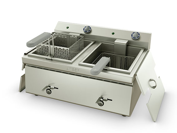 Фритюрница-600 Таверна-2005 (2-х секционная)