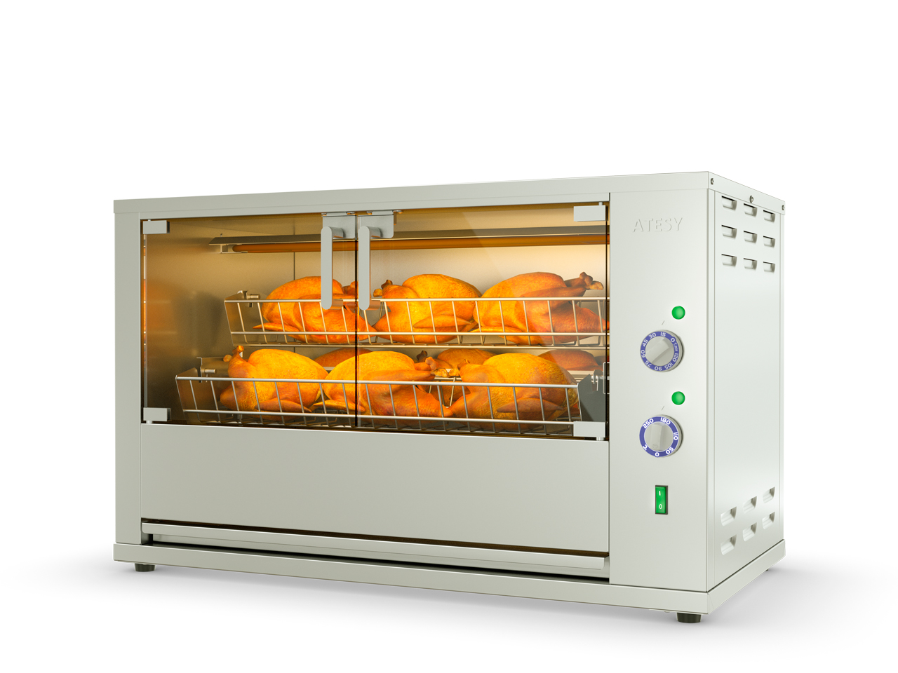 Гриль для кур  Командор-5Э-Т-380 (карусельный)