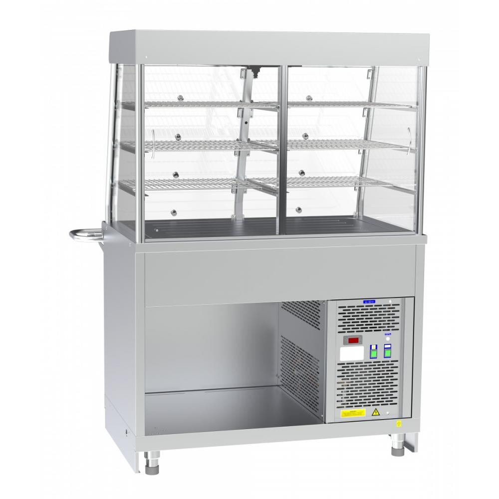 Холодильная витрина-прилавок ABAT ПВВ(Н)-70Х-С-02-НШ (HOT-LINE)