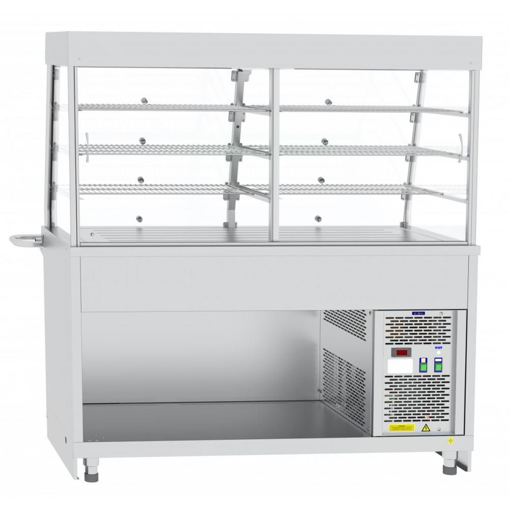 Холодильная витрина-прилавок ABAT ПВВ(Н)-70Х-С-03-НШ (HOT-LINE)