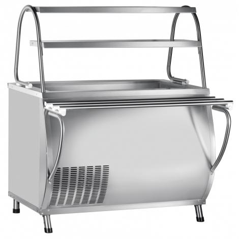 Холодильный прилавок ABAT ПВВ(Н)-70М-НШ (ПАТША) ― Официальный сайт Российских производителей промышленного оборудования