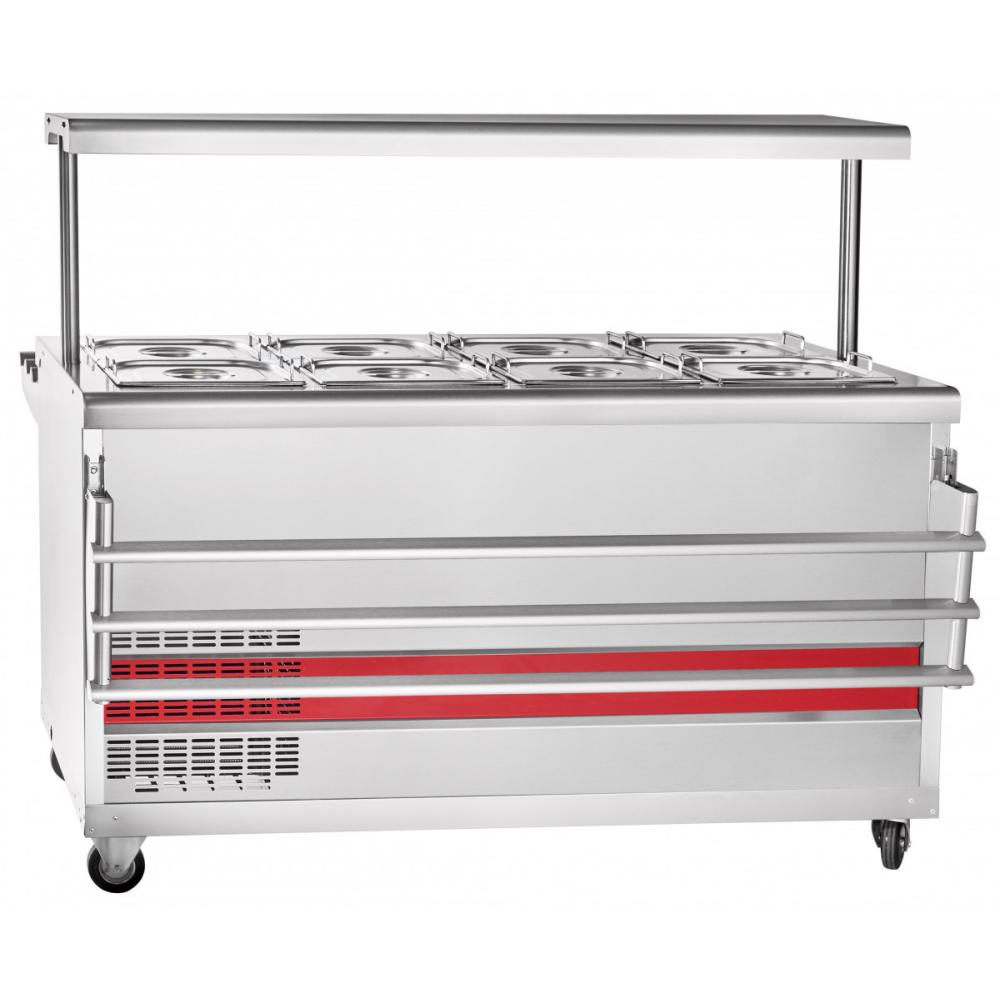 Холодильный прилавок ABAT ПВВ(Н)-70ПМ-01-НШ (самообслуживание)