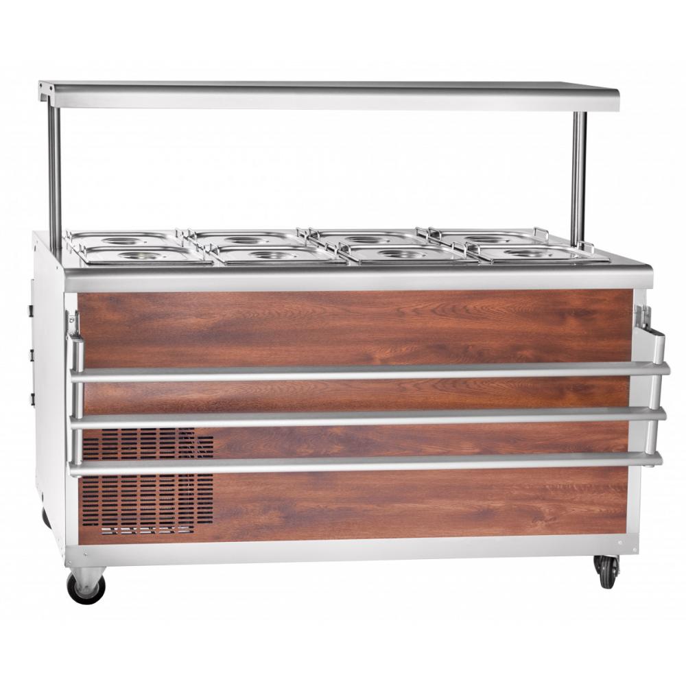 Холодильный прилавок ABAT ПВВ(Н)-70ПМ-01-НШ (самообслуживание)