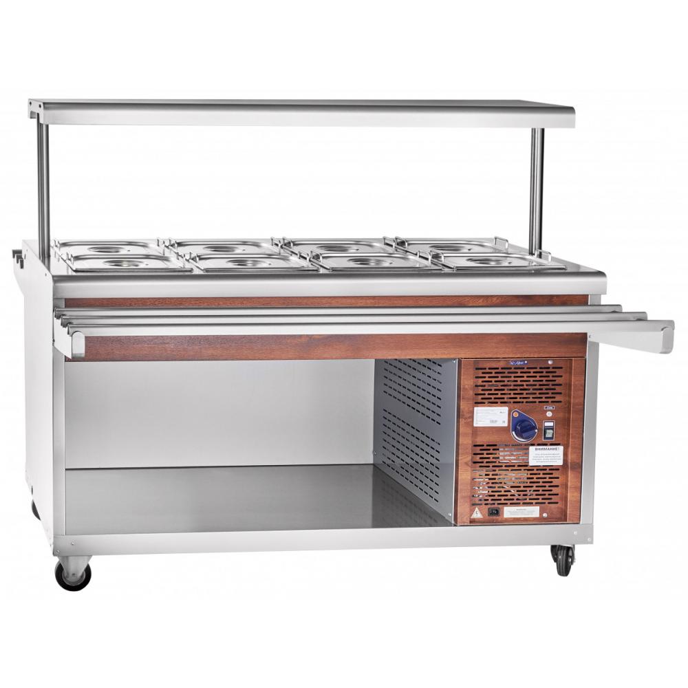 Холодильный прилавок ABAT ПВВ(Н)-70ПМ-01-НШ (самообслуживание)