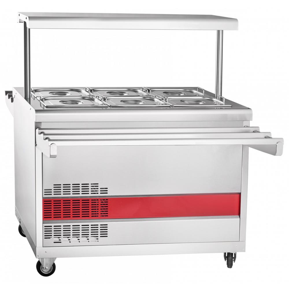 Холодильный прилавок ABAT ПВВ(Н)-70ПМ-НШ (самообслуживание)