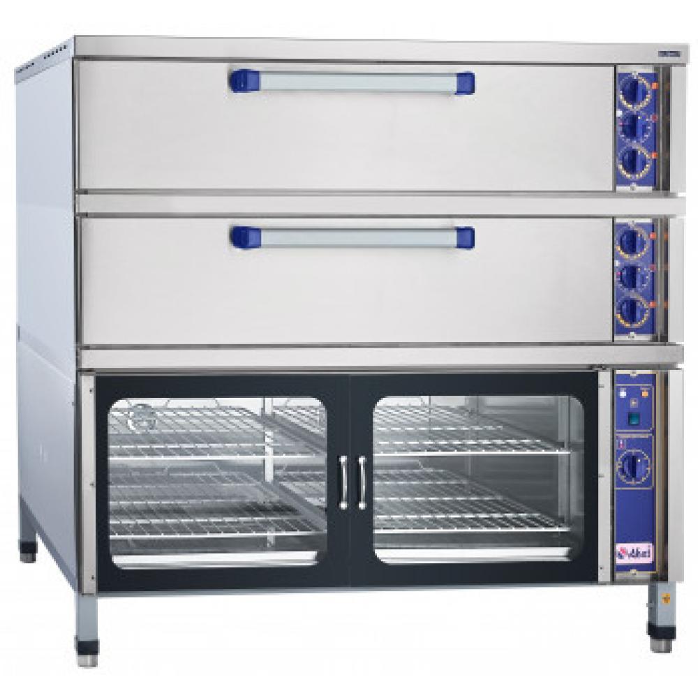 Модуль шкафа пекарского подового ЭШ-1К электрического с крышей