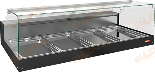 Настольная горизонтальная холодильная витрина  HICOLD  VRS 4 GN
