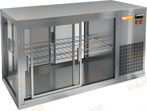 Настольная холодильная витрина сквозная  HICOLD  VRL T 900 R