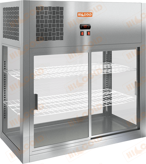 Настольная островная холодильная витрина  HICOLD  VRH O 990