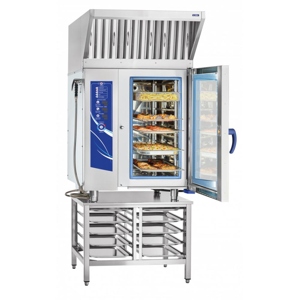 Пароконвектомат ABAT ПКА 10-1/1ПМ2 (лицо нерж.) бойлерный