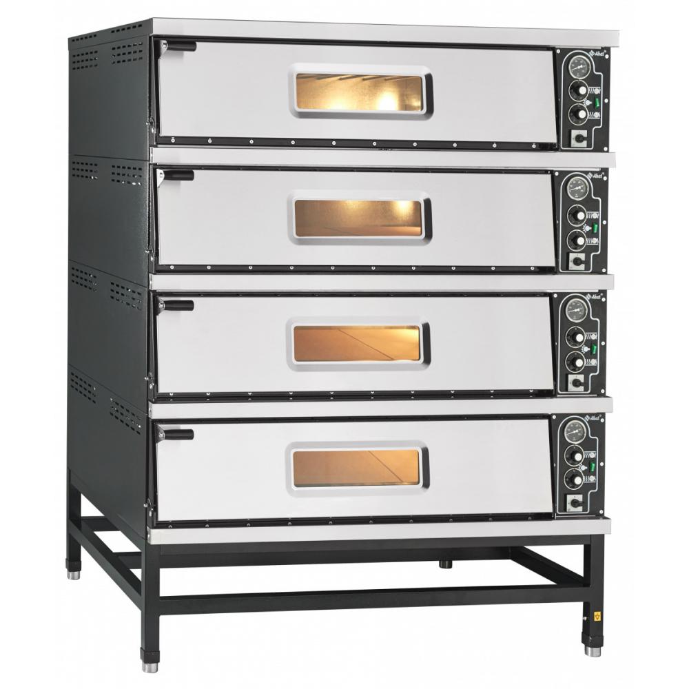 Печь для пиццы ABAT ПЭП-6-01 с крышей