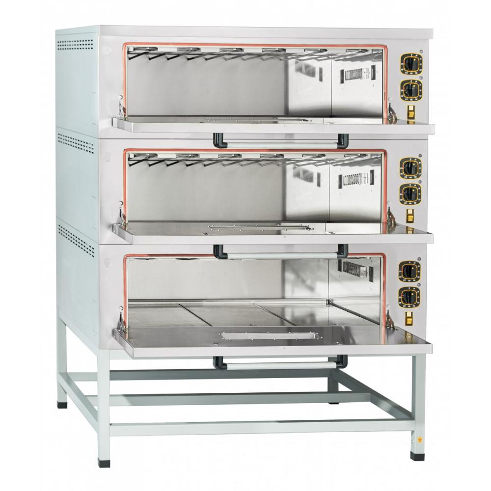 Подовый пекарский шкаф ABAT ЭШП-3-01 (270 °C) электрический