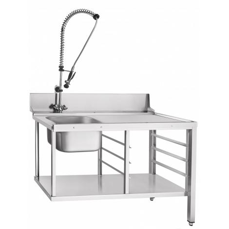 Предмоечный стол для купольных машин ABAT СПМП-6-3 (для МПК-700К, 1100К, 1400К) ― Официальный сайт Российских производителей промышленного оборудования