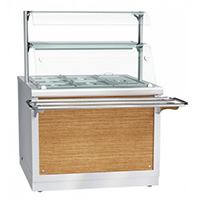 Прилавок-мармит ABAT ЭМК-70Х-02 (HOT-LINE)