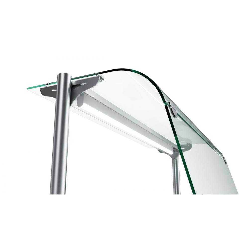 Прилавок-мармит ABAT ЭМК-70Х с подогреваемой полкой (HOT-LINE)