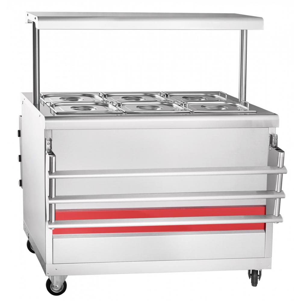 Прилавок-мармит ABAT ЭМК-70ПМ (самообслуживание)