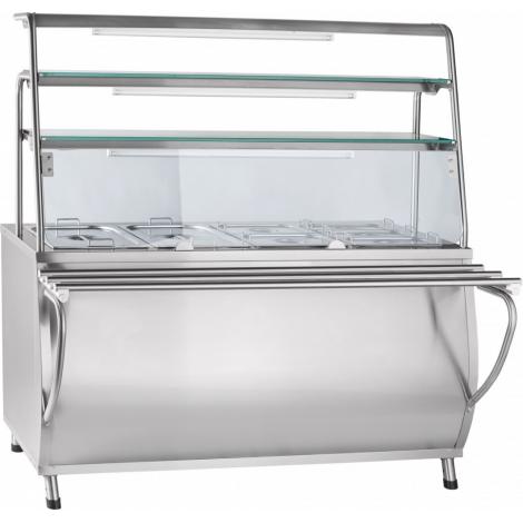 Прилавок-мармит ABAT ЭМК-70Т-01 металл (ПРЕМЬЕР) ― Официальный сайт Российских производителей промышленного оборудования