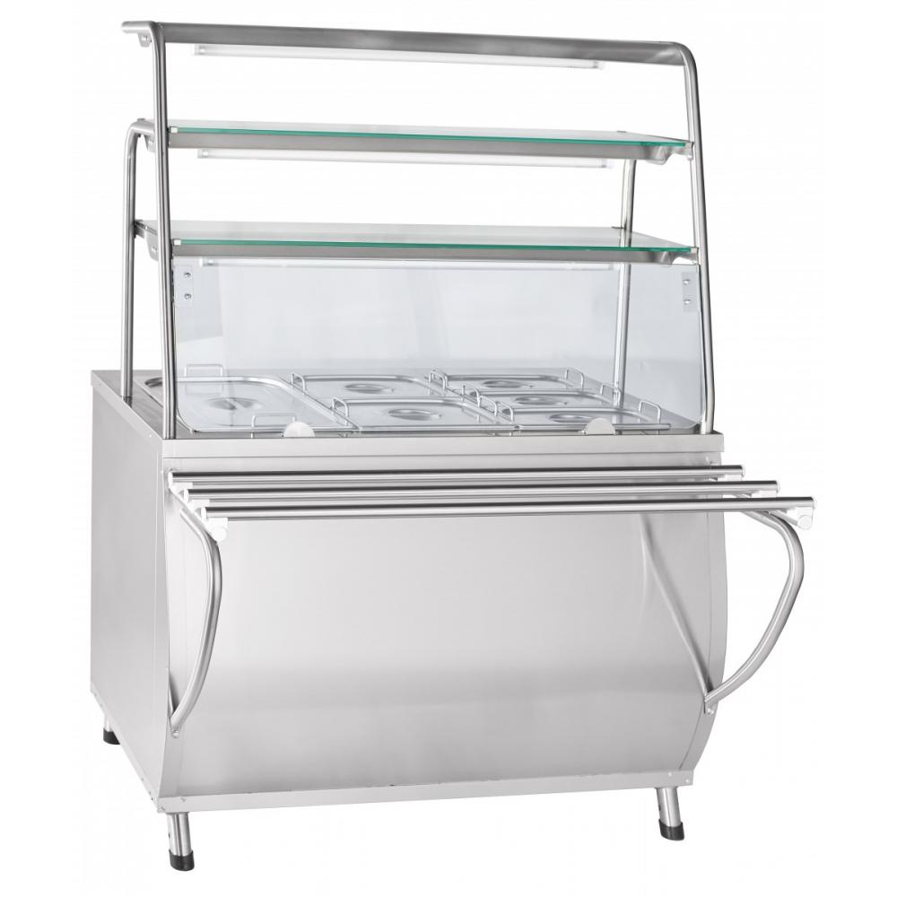 Прилавок-мармит ABAT ЭМК-70Т под дерево (ПРЕМЬЕР)