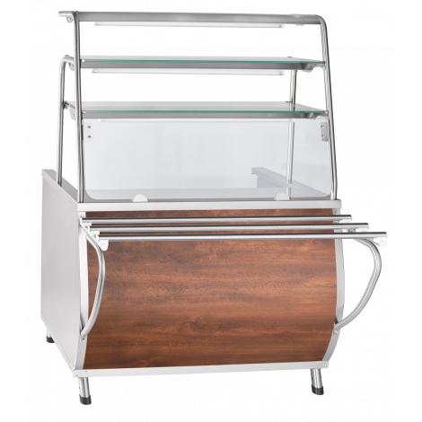 Прилавок-мармит ABAT ПМЭС-70Т под дерево (ПРЕМЬЕР) ― Официальный сайт Российских производителей промышленного оборудования