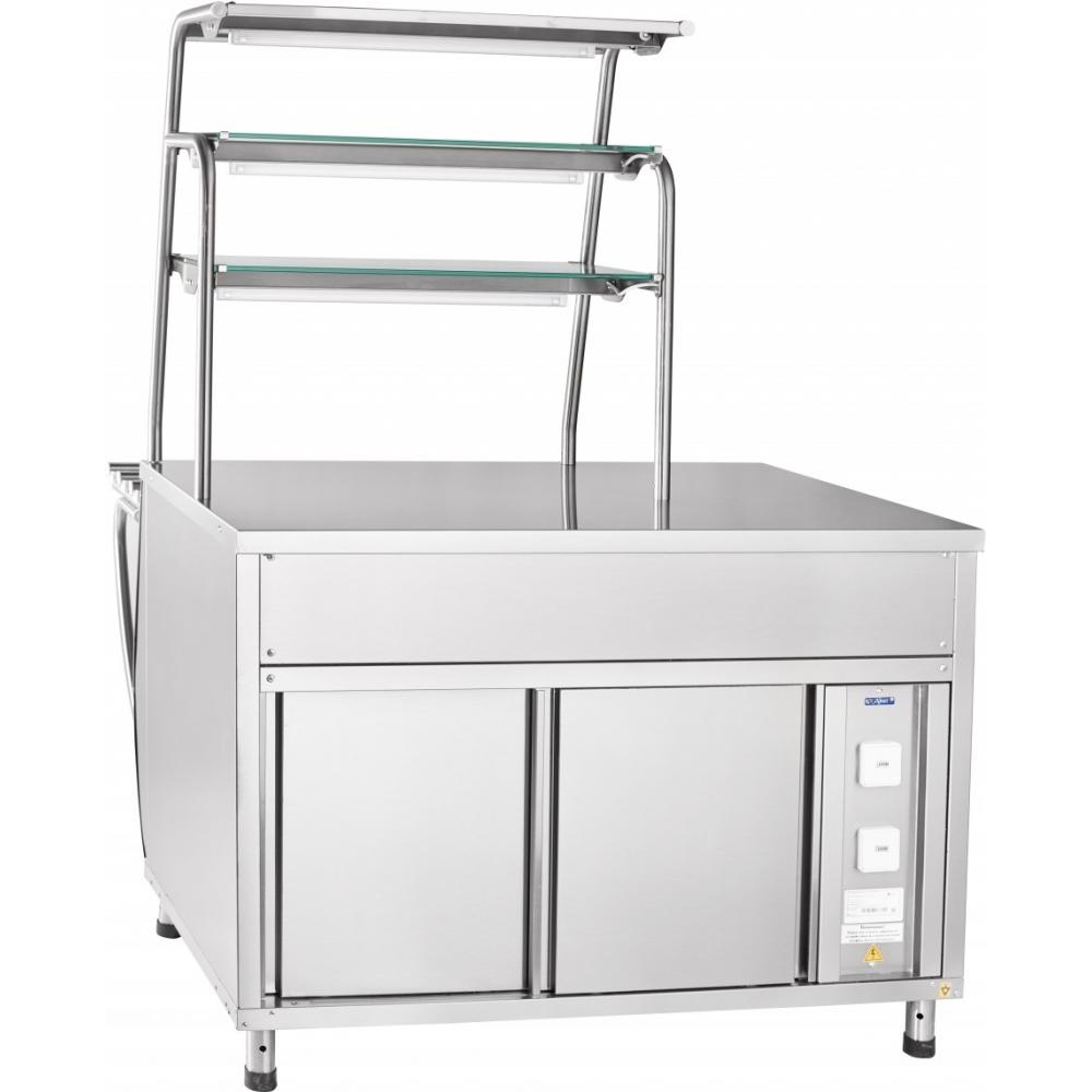 Прилавок для горячих напитков ABAT ПГН-70Т металл (ПРЕМЬЕР)