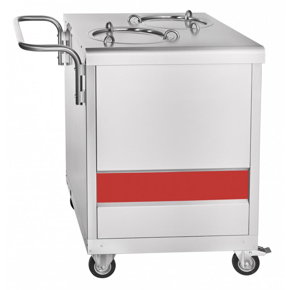 Прилавок для подогрева тарелок ABAT ПТЭ-70КМ(П)-80 (самообслуживание)