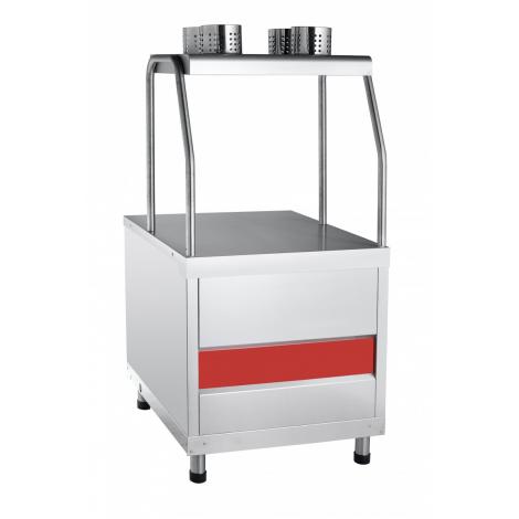 Прилавок для столовых приборов ABAT ПСП-70КМ (АСТА) ― Официальный сайт Российских производителей промышленного оборудования