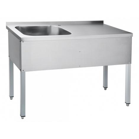 Стол для мойки овощей ABAT СМО-6-3 РЧ (каркас крашеный) ― Официальный сайт Российских производителей промышленного оборудования