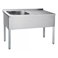 Стол для мойки овощей ABAT СМО-6-3 РЧ (каркас крашеный)