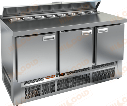 Стол холодильный для салатов (саладетта)  HICOLD  SLE2-111GN