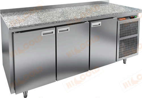 Стол охлаждаемый  HICOLD  GN 111/TN камень
