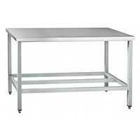 Стол производственный островного типа ABAT СПРО-6-1 (каркас краш. без полки)