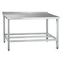 Стол производственный пристенный ABAT СПРП-6-1 (каркас краш. без полки)