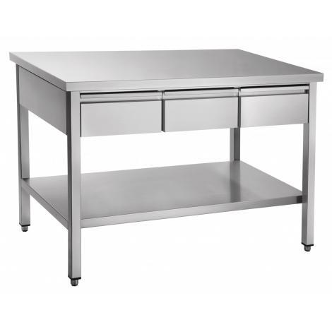 Стол с тумбой навесного типа ABAT СТН-7-1 ― Официальный сайт Российских производителей промышленного оборудования