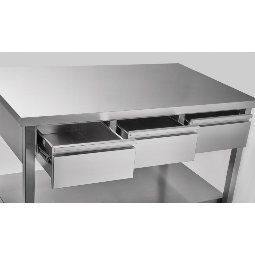 Стол с тумбой навесного типа ABAT СТН-7-1