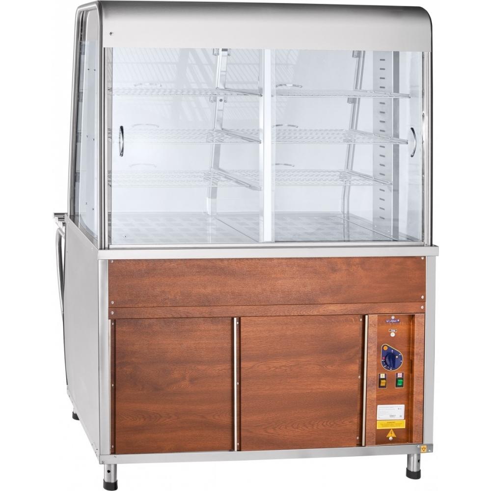 Тепловая витрина-прилавок ABAT ПВТ-70Т металл (ПРЕМЬЕР)