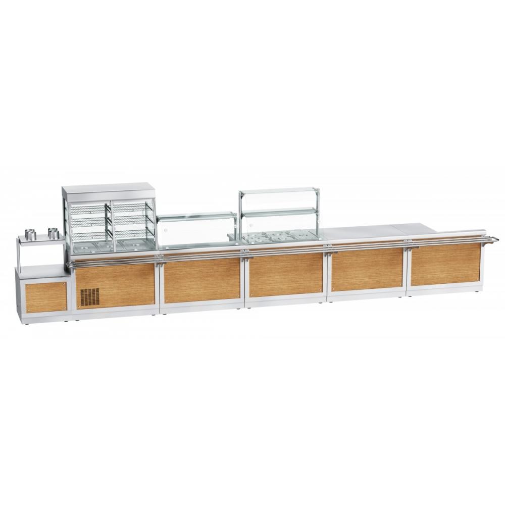 Тепловая витрина ABAT ПВТ-70Х-04 (HOT-LINE)