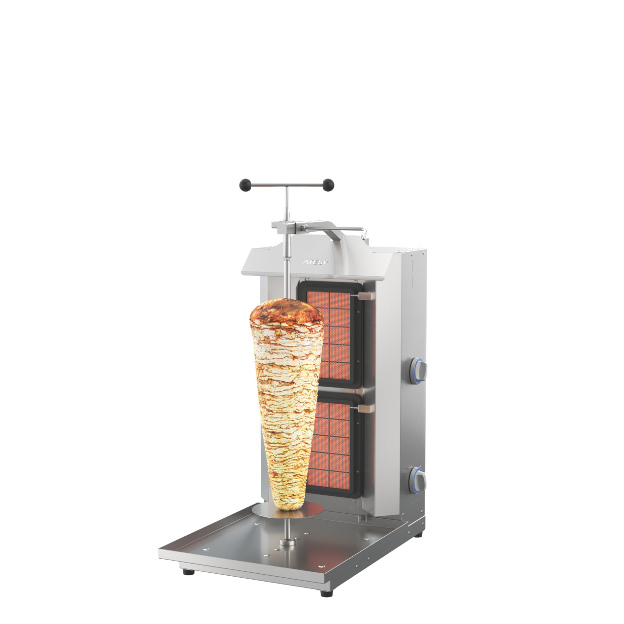 Установка  Шаурма-2-Газ-05-Н (с руч. приводом)