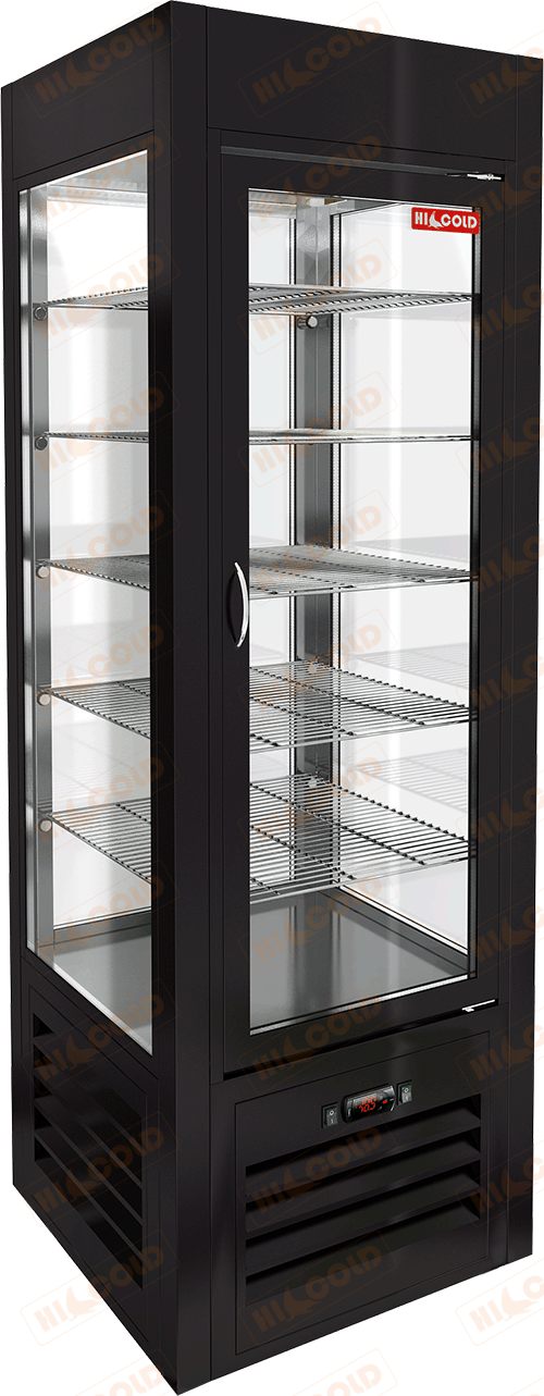 Витрина кондитерская вертикальная  HICOLD  VRC 350 Sh Black