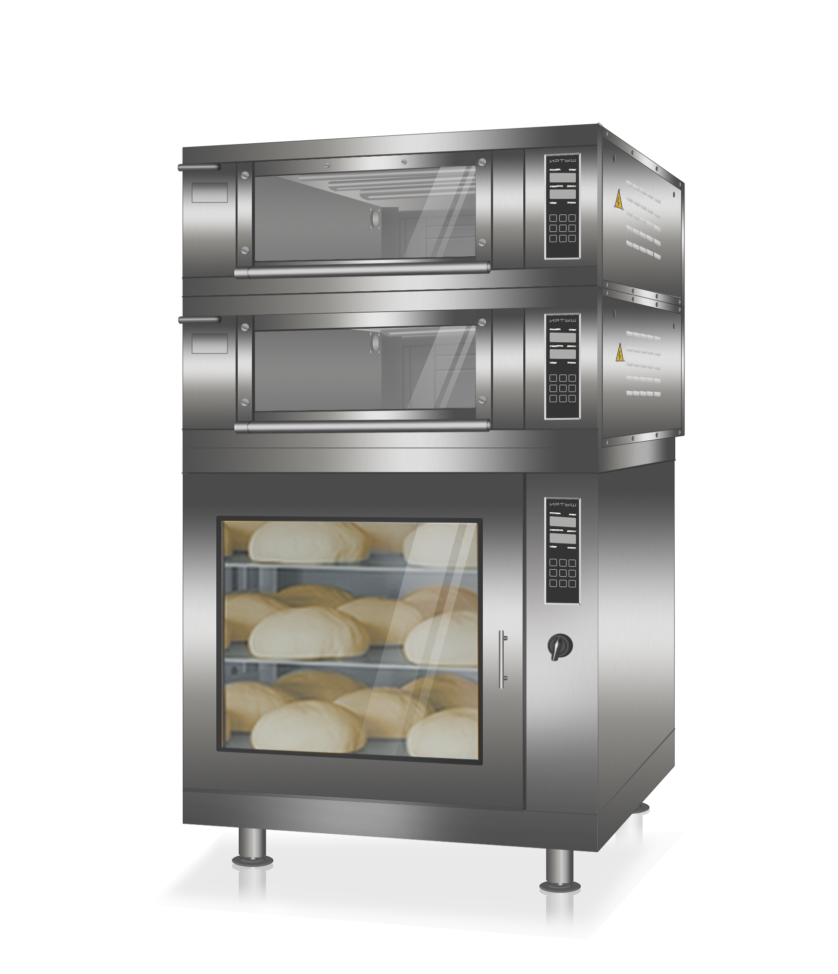 x2 Печь подовая «ПП-1» на ШРП-1