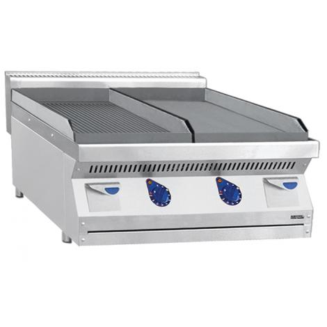 Жарочная поверхность ABAT АКО-80/2Н-Ч-00 (1 поверхность гладкая - 1 поверхность рифленая) ― Официальный сайт Российских производителей промышленного оборудования