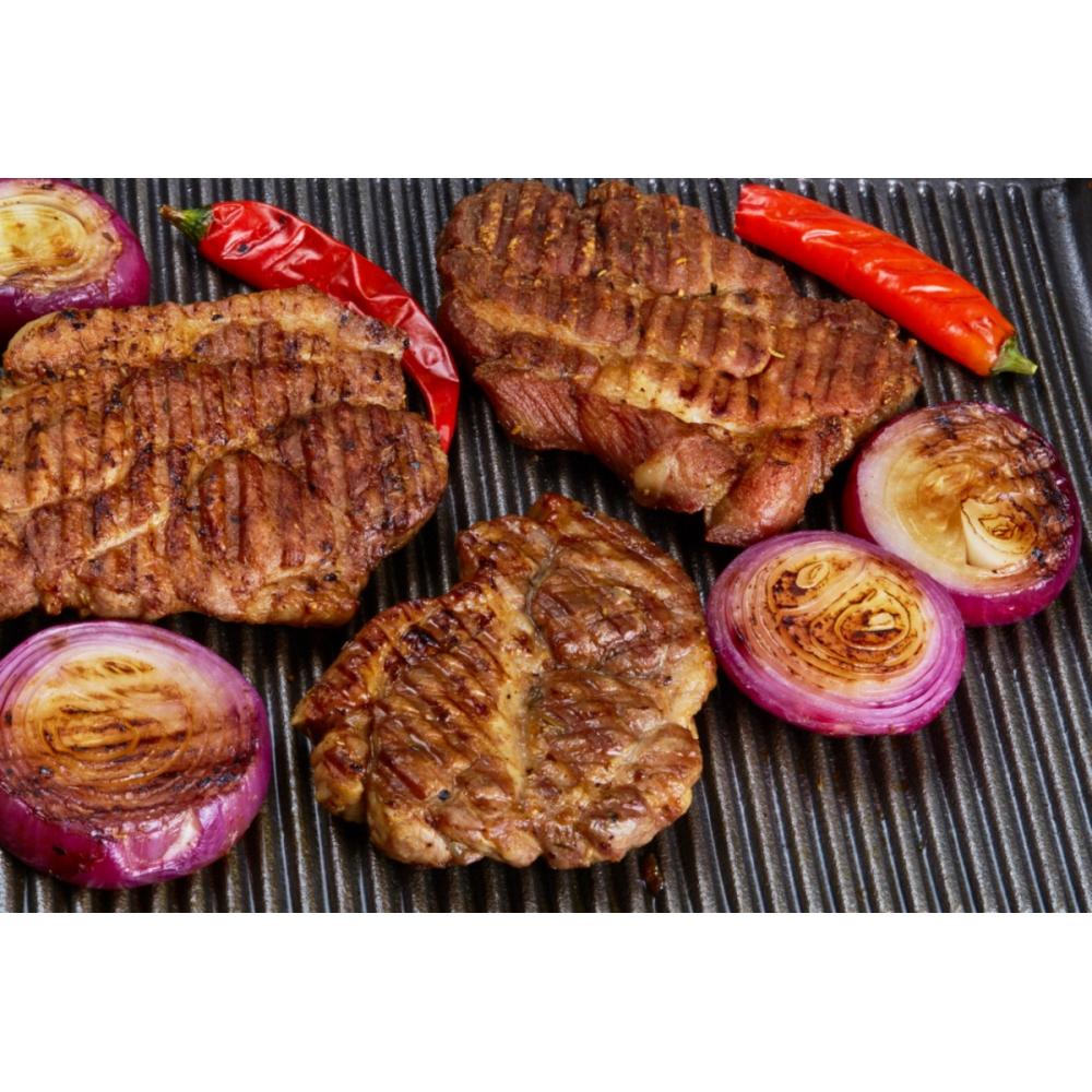 Жарочная поверхность ABAT АКО-80/2Н-Ч-00 (1 поверхность гладкая - 1 поверхность рифленая)