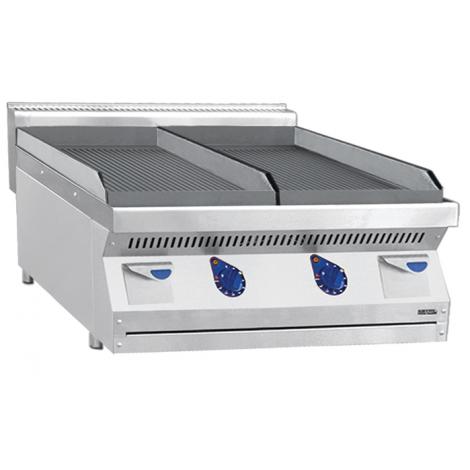 Жарочная поверхность ABAT АКО-80/2Н-С-02 (1 поверхность рифленая - 1 поверхность рифленая) ― Официальный сайт Российских производителей промышленного оборудования