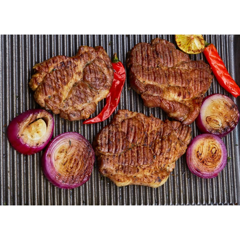 Жарочная поверхность Abat ГАКО-80/2Н-Ч-02 (2 рифленые поверхности)